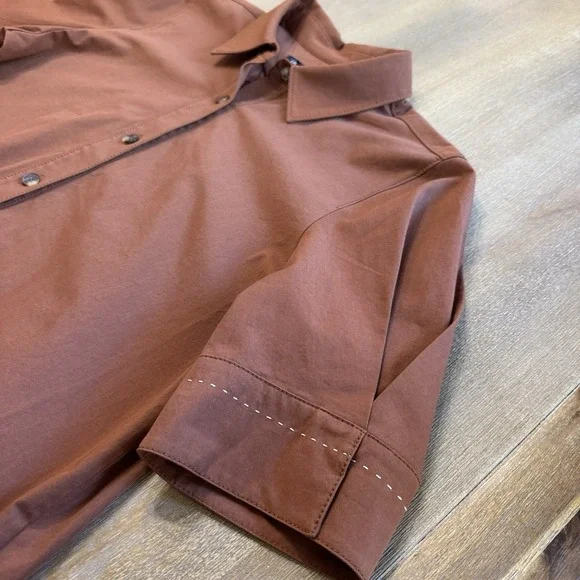 Lafayette 148 Shirt Dress Medium - Picture 10 of 16